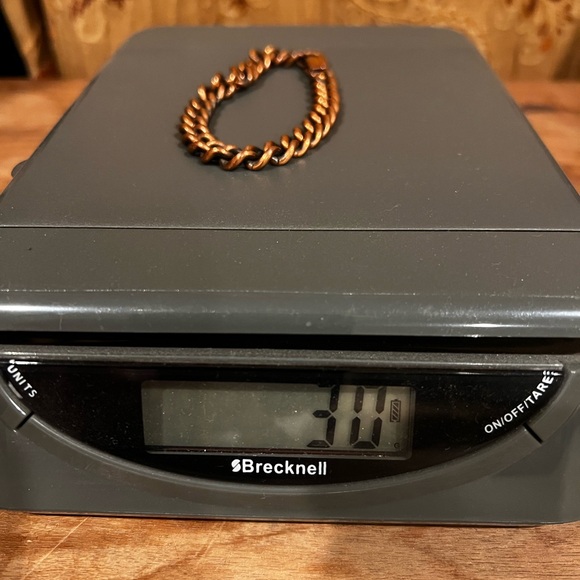 Vintage Men’s Cuban Link Solid Copper Bracelet - Picture 7 of 7